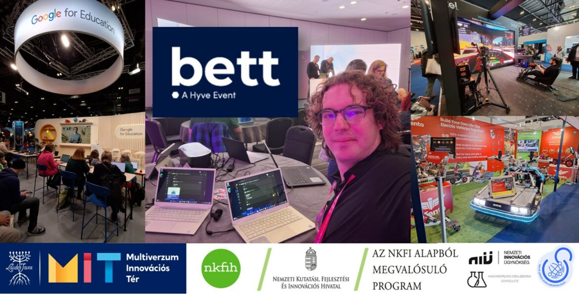 Bett 2025 – Milyen lesz a jövő iskolája? – Londonból jelentjük…