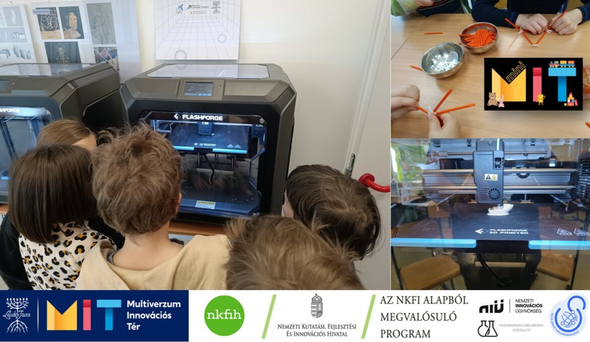 miniMIT #33 Tanévzáró 3D-nyomtatás a Lurkó csoporttal