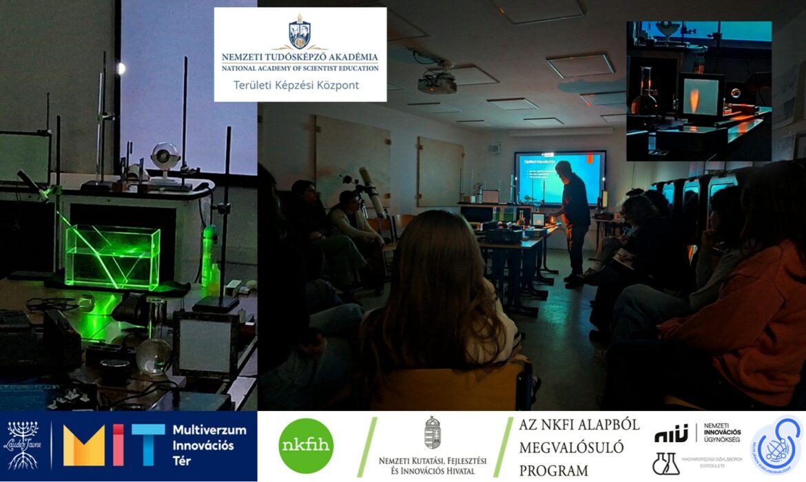 Nemzeti Tudósképző Akadémia: A látás (bio)fizikája