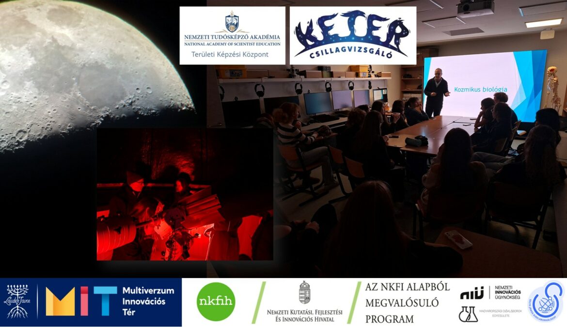 Nemzeti Tudósképző Akadémia: Űrbiológia a KETER kupolában