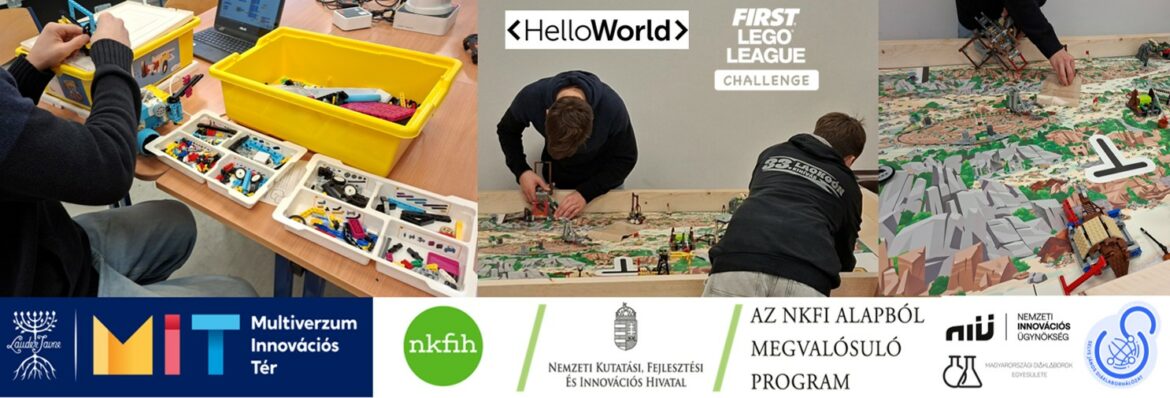 FIRST Lego League  – Kockarobotot programozó NYIT-esek a Diáklaborban