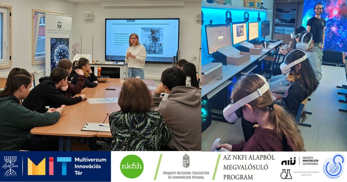 Multivátor #86: Tudományos élménynapon az Európa 2000 Gimnázium nyolcadikosai