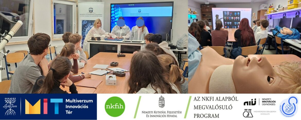 Nemzeti Tudósképző Akadémia: “A születés csodája” gyakorlaton az ELTE Apáczai Csere János Gyakorlógimnázium Területi Képzési Központjának diákjai