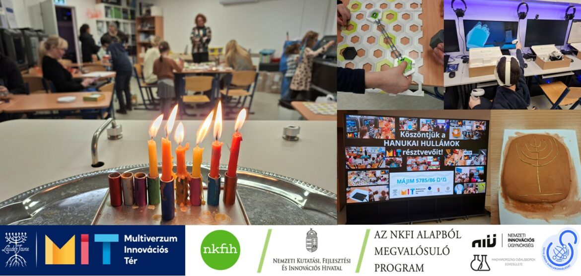 Hanukai Hullámok – ünnepi intergenerációs tudományos program a Diáklaborban