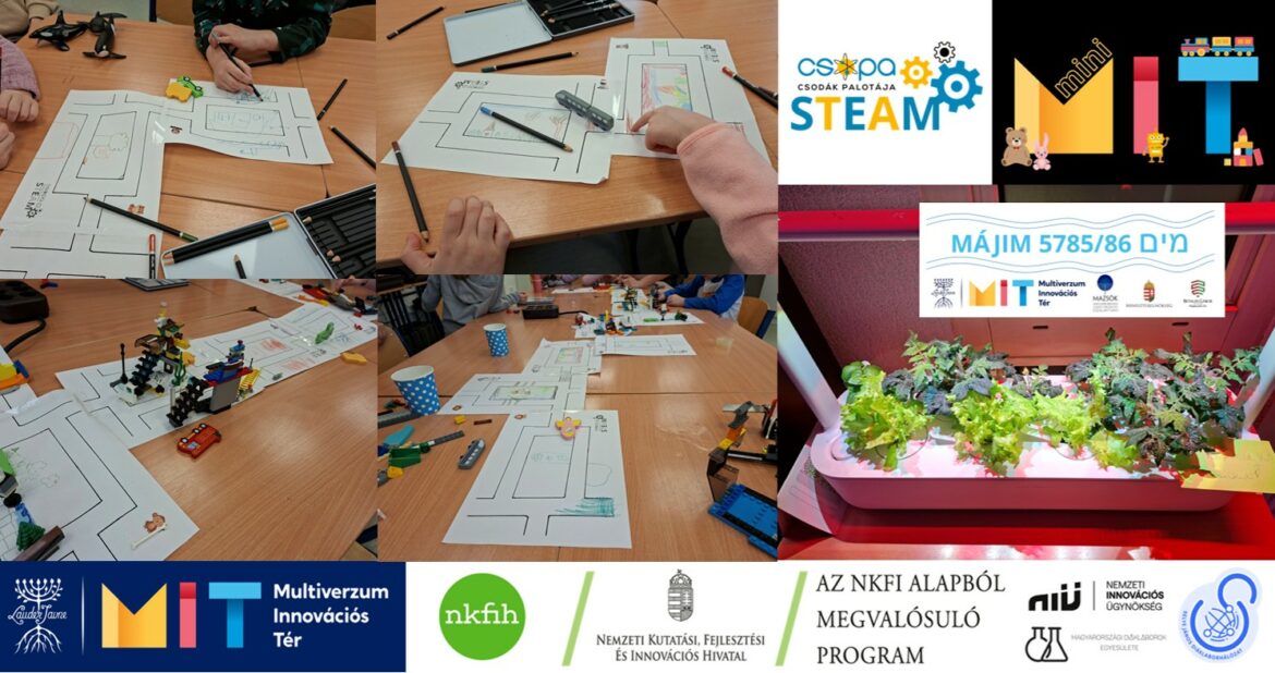 miniMIT #46 Várostervezés együttműködésben a Csopa STEAM Alkotópedagógiai Műhellyel