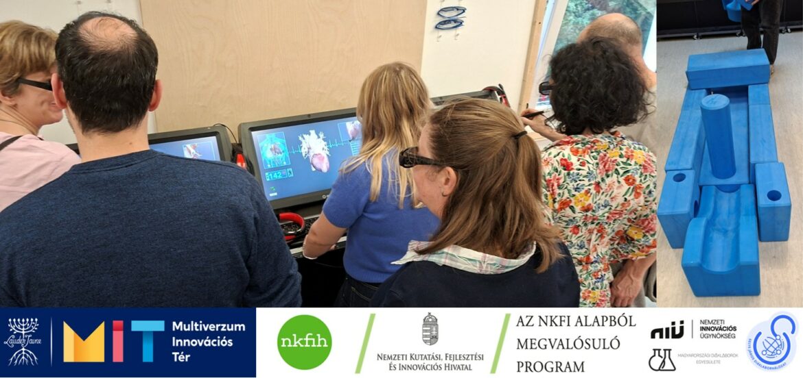 Az Alternatív pedagógiák továbbképzés résztvevőinek látogatása a Diáklaborban