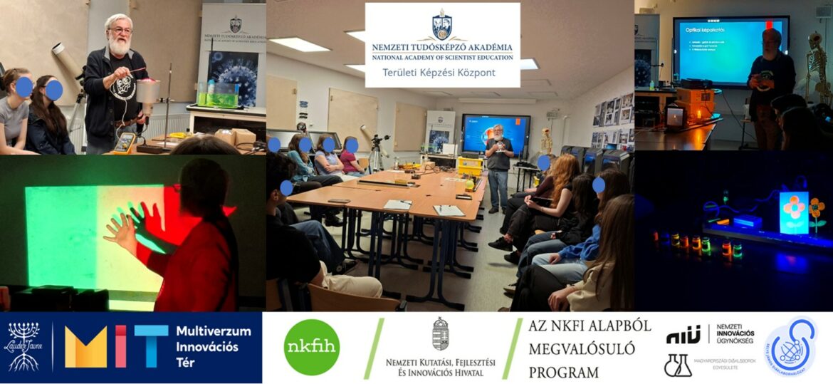 Nemzeti Tudósképző Akadémia: Színek és fények – a látás tudománya