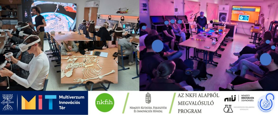Multivátor #96: Látványos fizika, virtuális űrutazás, modern biológia – a BGSZC Budai Technikum harmadik csapata járt a Diáklaborban